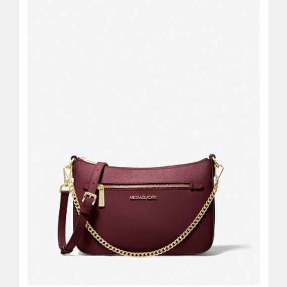 Jet Set Small Saffiano Leather Chain Crossbody Bag - Picture 1 of 4